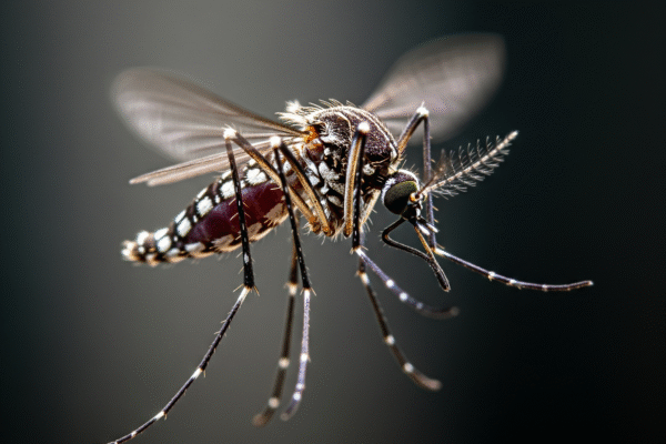 ডেঙ্গু জ্বরের লক্ষণ ব্যাখ্যা করা চিত্র